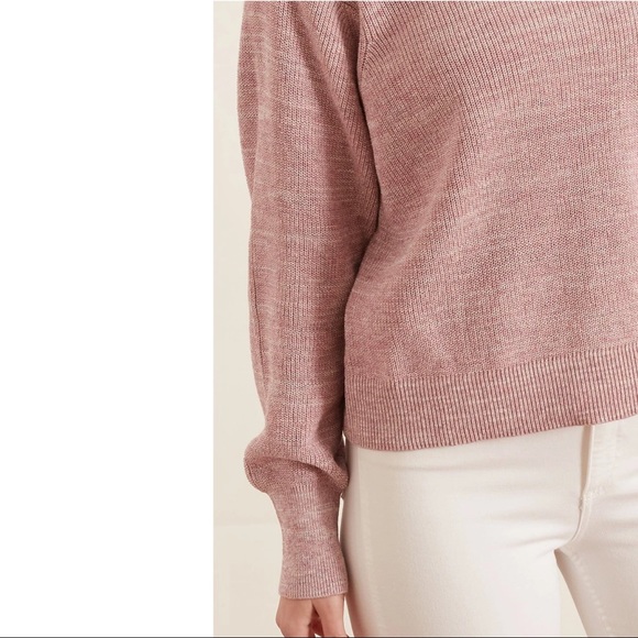 NWT 🤍 SAMSOE SAMSOE Anna Crew Neck Wool Blend Sweater - Picture 6 of 12